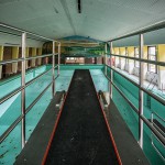 Ein verlassenes Schwimmbad